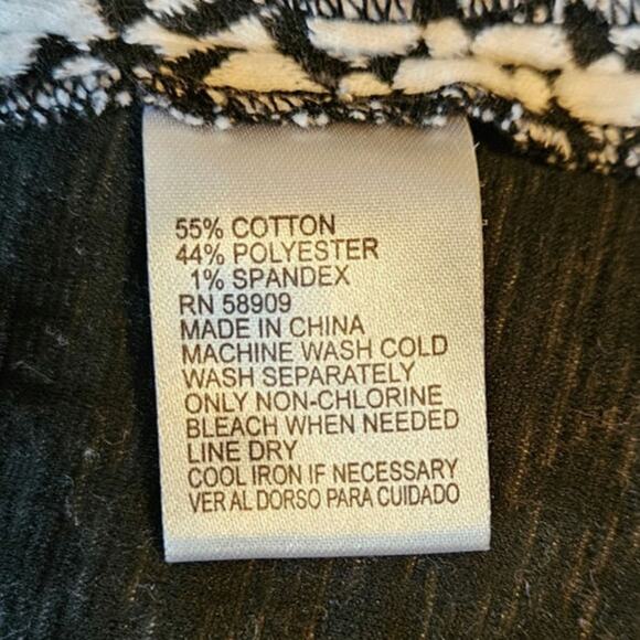 Preston & York Christy Jacket Black Ivory Women's Size Large - Picture 7 of 10